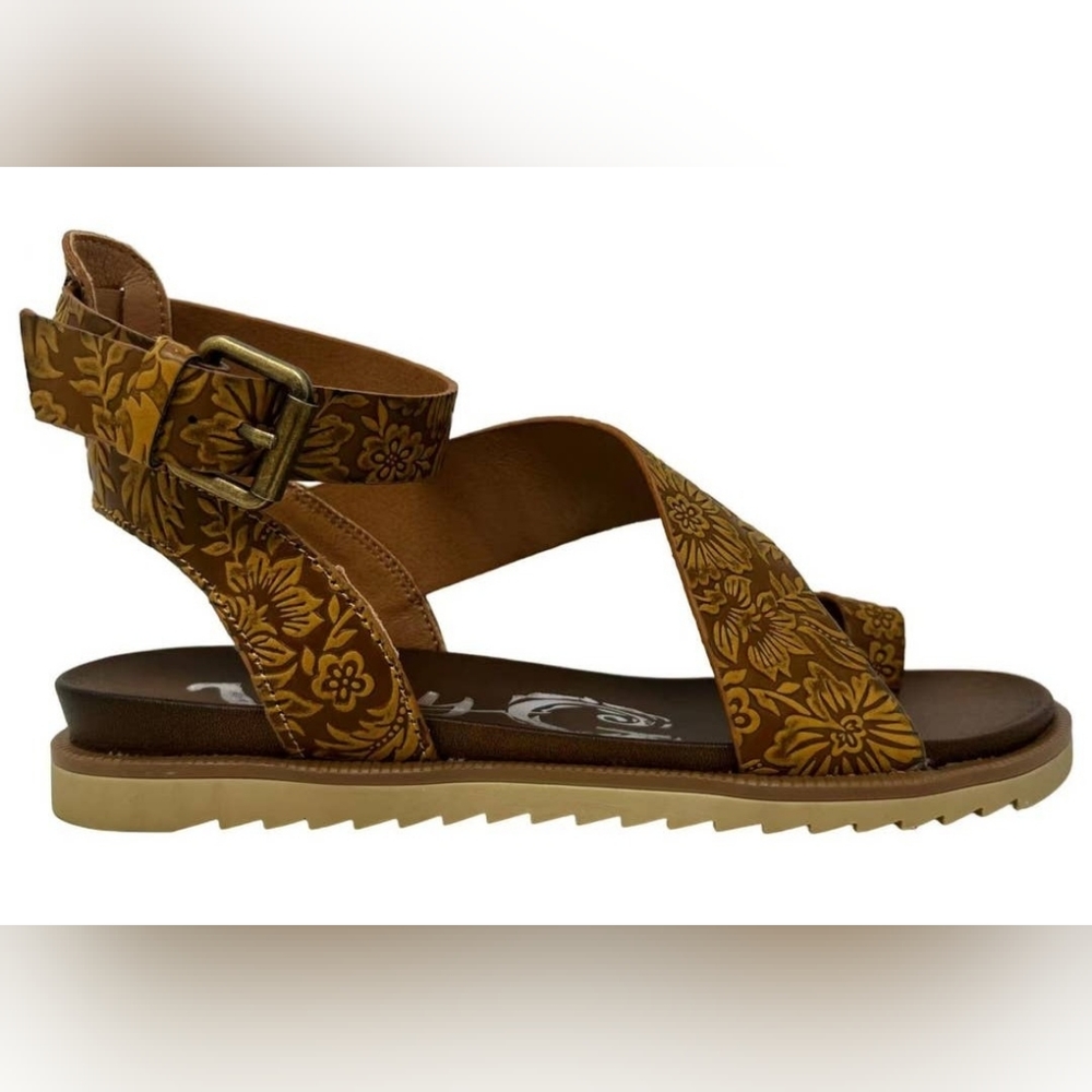 Steffy Tooled Women's Embossed Sandal